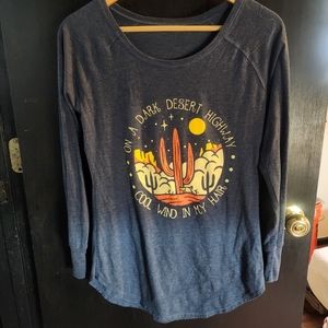 Scoop Neck Eagle's Tee